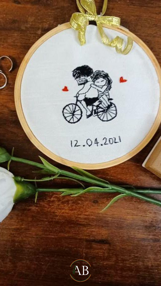 Handcrafted Embroidery hoop