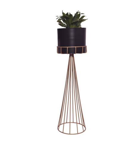 Metal Planter With Stand